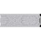 Ekena Millwork Chair Rail, Urethane, 94-1/2 in L, 5 in H, Factory Primed MLD05X00WA - alternate 1